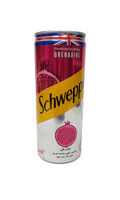 Pack 6 schweppes grenadine 24cl