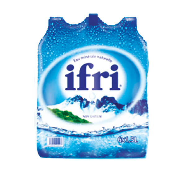 Palette eau ifri 1.5l