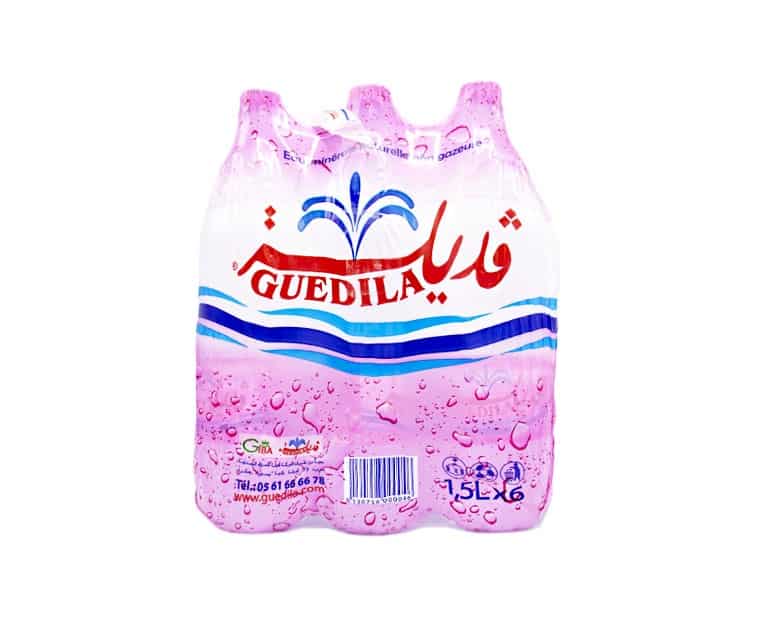 Palette eau guedila 1.5l