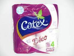 Cotex Déco 4rx Papier Hyg