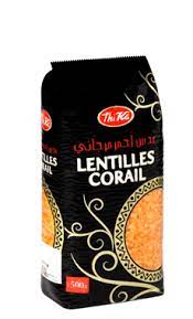 LENTILLE CORAIL THIKA 500G