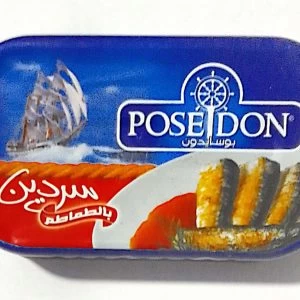 POSEIDON sardines à la tomate 115 g