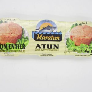 Maratun thon a l’huile végétale (3x65g) : 195g