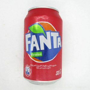 pack 6 Fanta Fraise Can 33cl