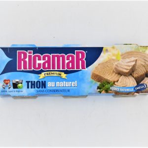 Ricamar Premium Thon au naturel sans conservateur 65g 3boites