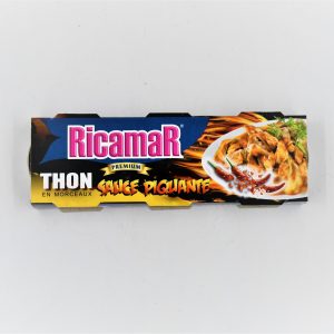 Ricamar Premium Thon en morceaux sauce piquante 65g 3boit