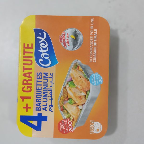 Barquette Alu 1850cl
4+1